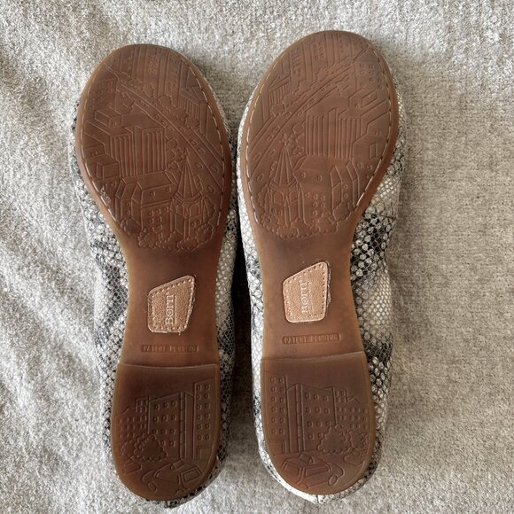 Born Julianne ballet flats, tan snake - Picture 5 of 5